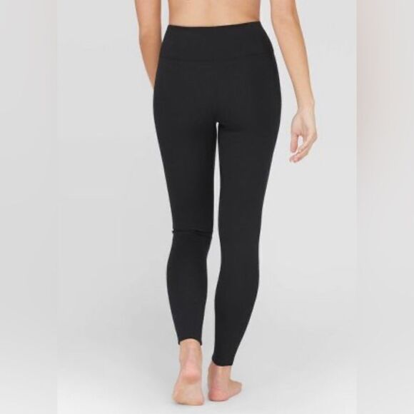 Assets by Spanx Women’s Black Ponte Full Length Pull-On Shaping Leggings Small - Picture 2 of 15